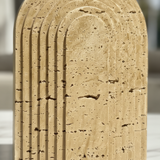Travertine Closed Arch Sculpture