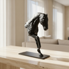 Black Horse Sculpture
