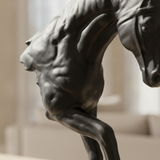 Black Horse Sculpture