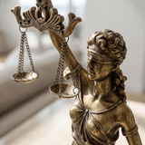 Lady Justice Bronze Statue - Figi Home
