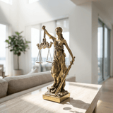 Lady Justice Bronze Statue - Figi Home