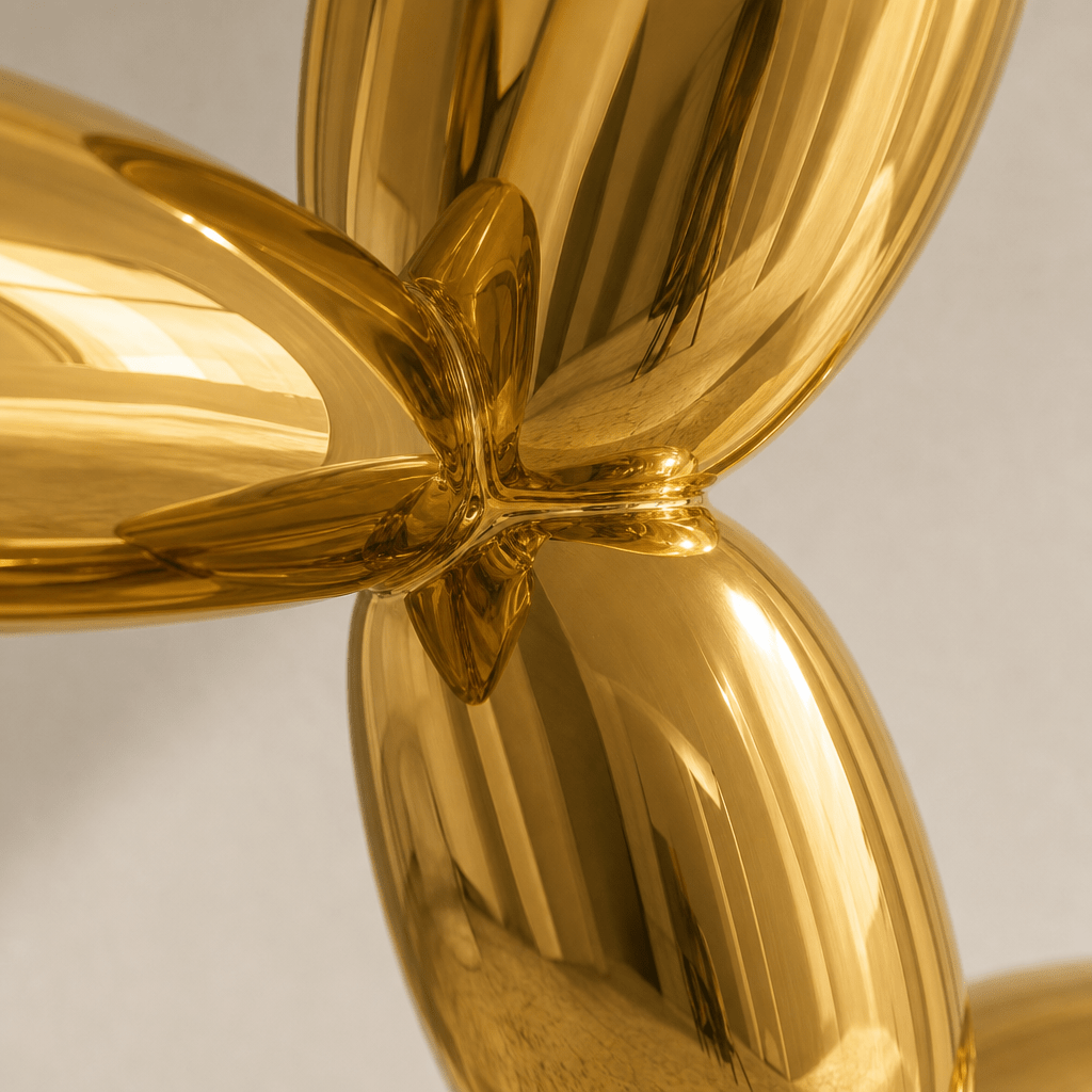 Large Gold Balloon Dog - Figi Home