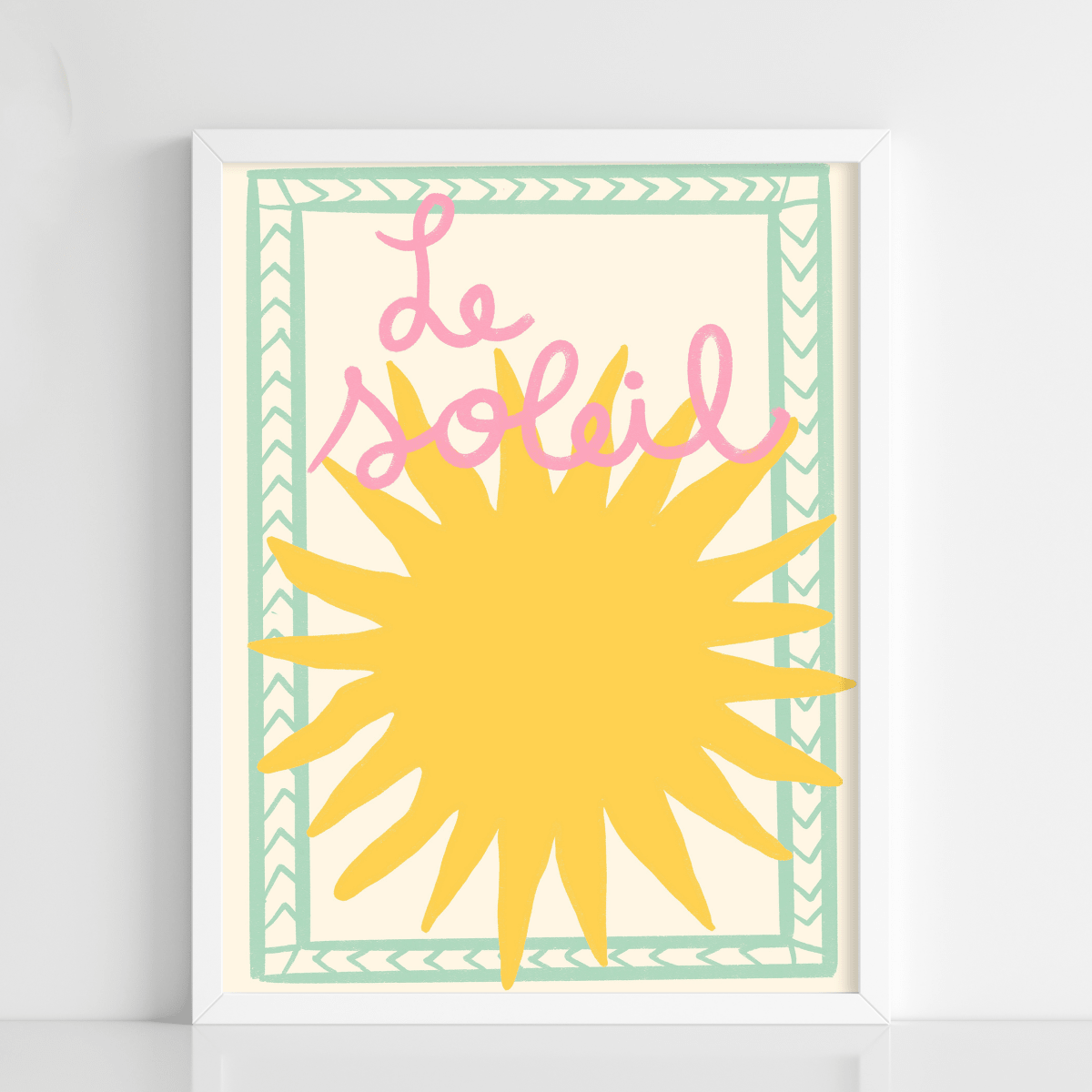 Le Soleil Print - Figi Home