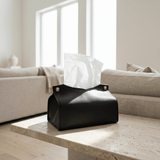 Leather Tissue Box Cover - Figi Home