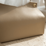 Leather Tissue Box Cover - Figi Home