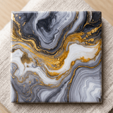 Luxury Fluid Marble Coasters Set - Figi Home