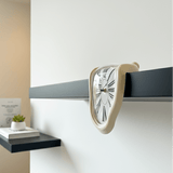 Melted Time Clock Sculpture - Figi Home