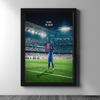Messi — Silence The Haters Poster Frame - Figi Home