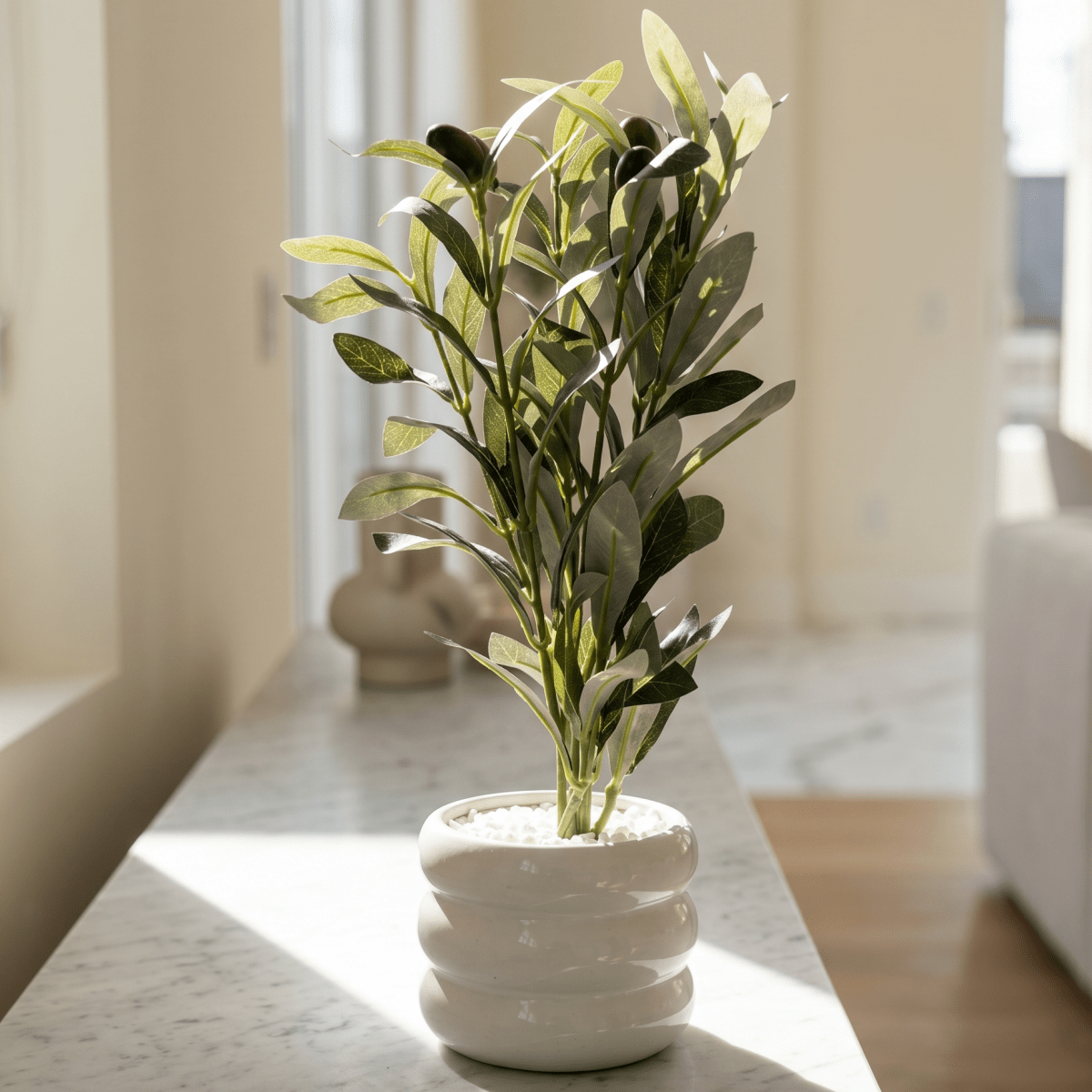 Midnight Olive Planter - Figi Home