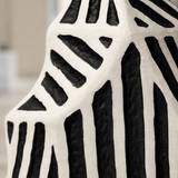 Monochrome Sculpted Vase - Figi Home