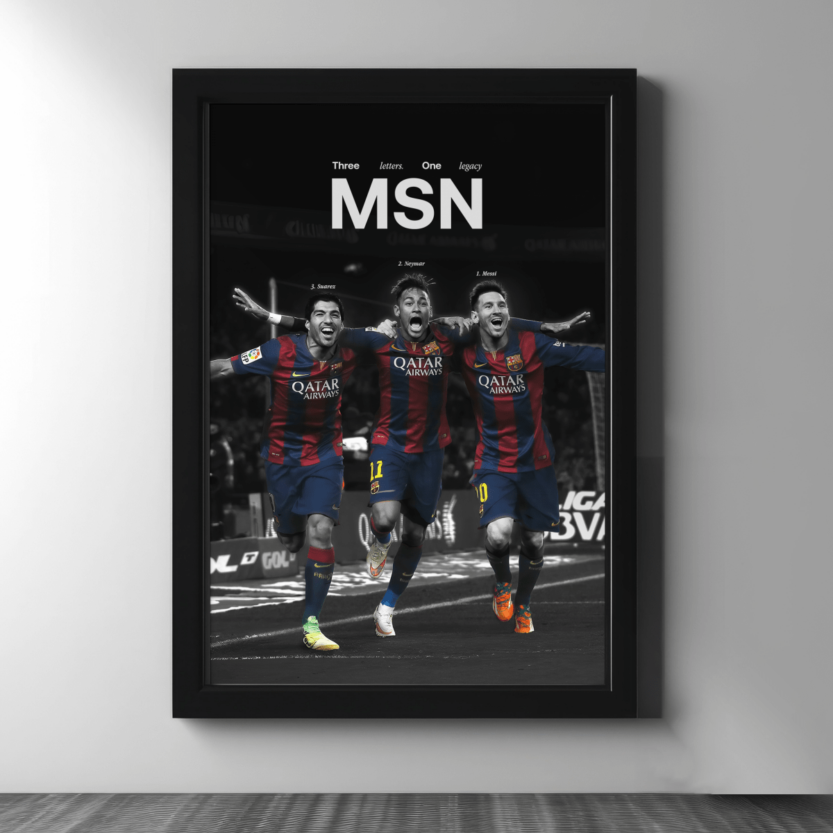 MSN — Barcelona Trio Poster Frame - Figi Home