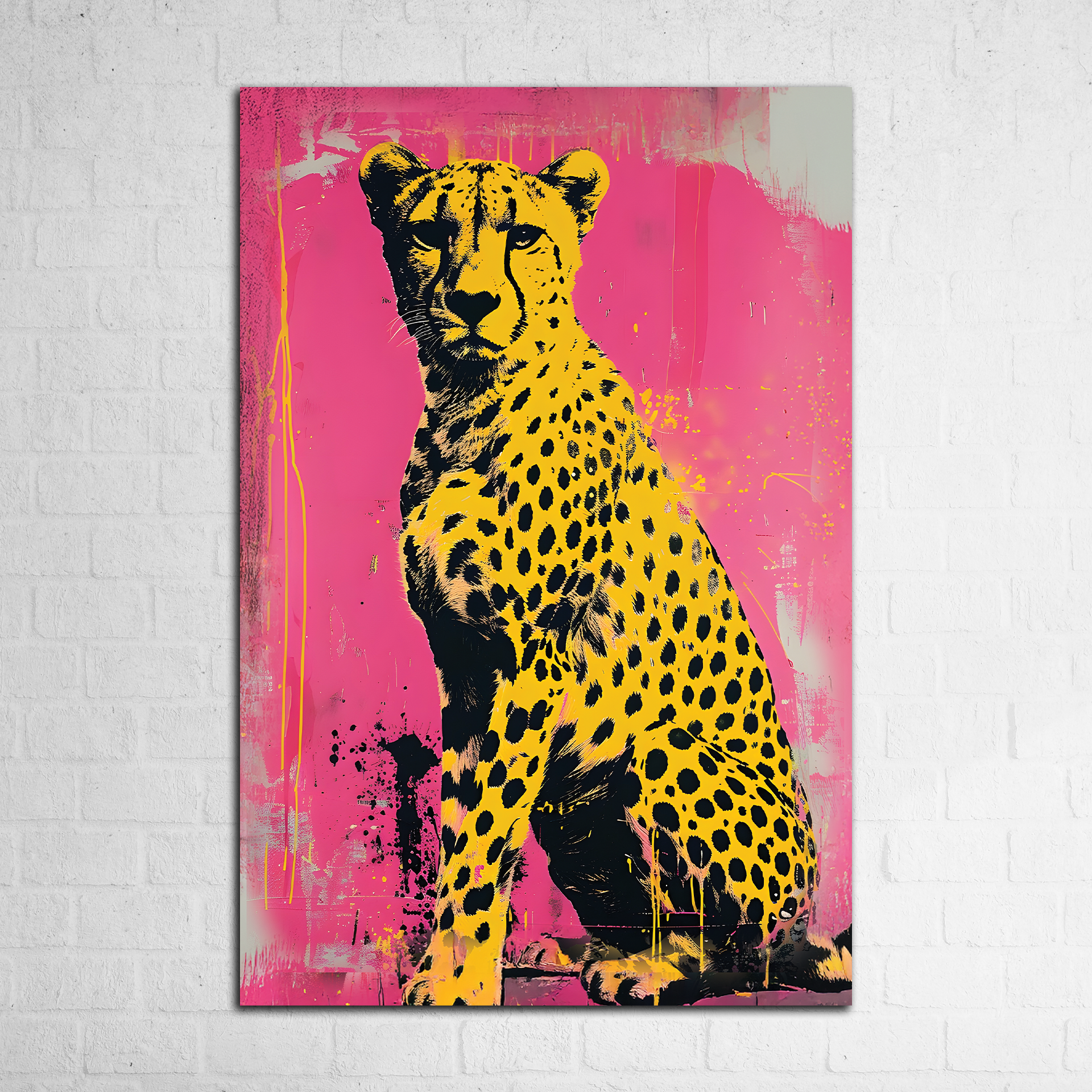 Pop Art Cheetah - Figi Home