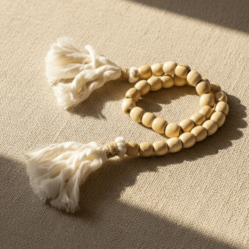 Natura Bead Tassel Garland - Figi Home
