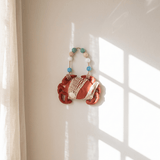 Netted Crab Beaded Hanger - Figi Home