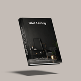 Noir Living decorative book - Figi Home