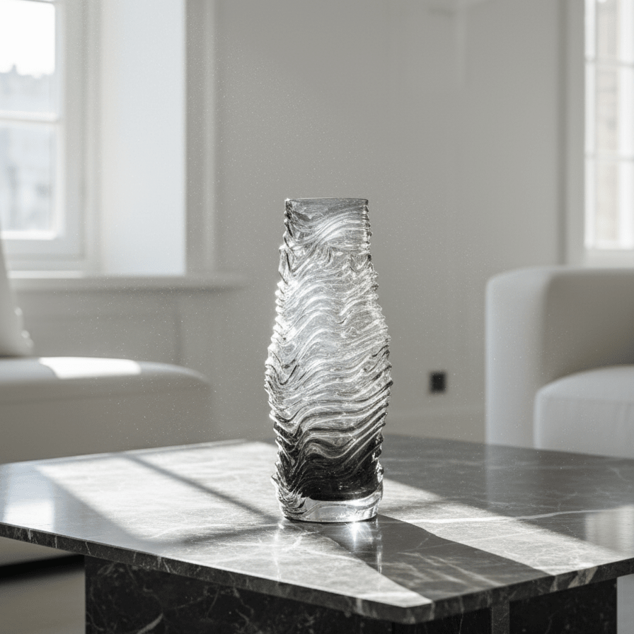 Onyx Wave Vase - Figi Home