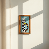 Polka Dot Cat Tile - Figi Home