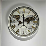 Postal Atlas Wall Clock - Figi Home