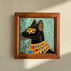 Anubis Framed Tile