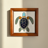 Framed Turtle Tile