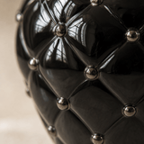 Quilted Black Jar - Figi Home