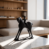 Rider & Horse Sculpture - Figi Home