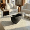 Ripple Stone Decorative Bowl - Figi Home