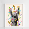 Rock & Retro Pop Hand Sign - Figi Home