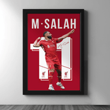 Salah — No.11 LFC Poster Frame - Figi Home