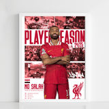 Salah — Player of the Season 24/25 Poster Frame - Figi Home