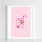 “Self Love Juice” Art - Figi Home
