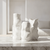 Set of 3 Organic Wavey Vases - Figi Home