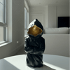 Silent Monk Sculpture - Figi Home