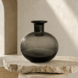 Smoky Spherical Vase - Figi Home