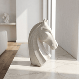 Speckled Horse Head Sculpture - Figi Home