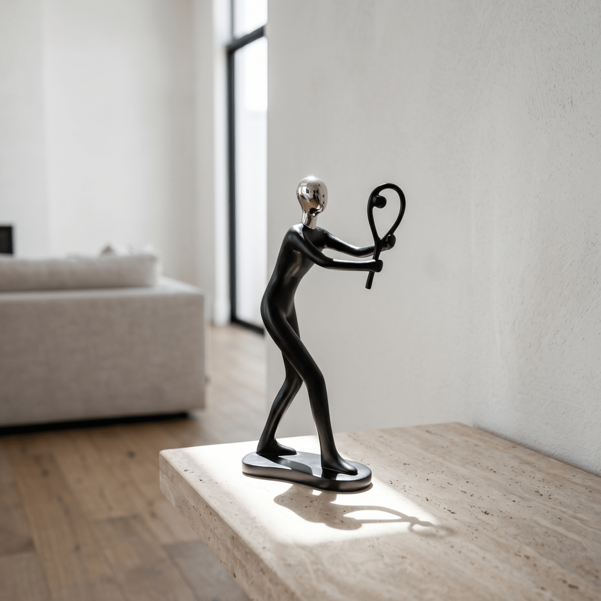 Tennis Player Sculpture - Figi Home