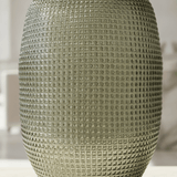 Textured Glass Vase - Figi Home
