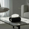 Textured Gypsum Wave tissue box - Figi Home