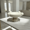 Textured Pedestal Bowl - Figi Home
