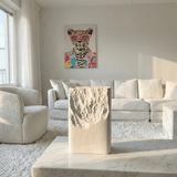 Textured Porcelain Minimal Vase - Figi Home