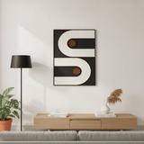Textured S-Shape Wall Art - Figi Home