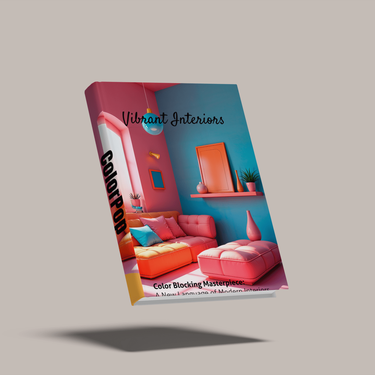 The ColorPop decorative book - Figi Home