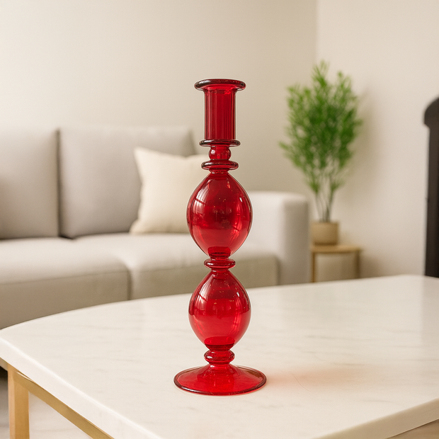Duo Orb Glass Stand