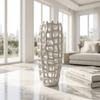 Voronoi Chrome Vase - Figi Home