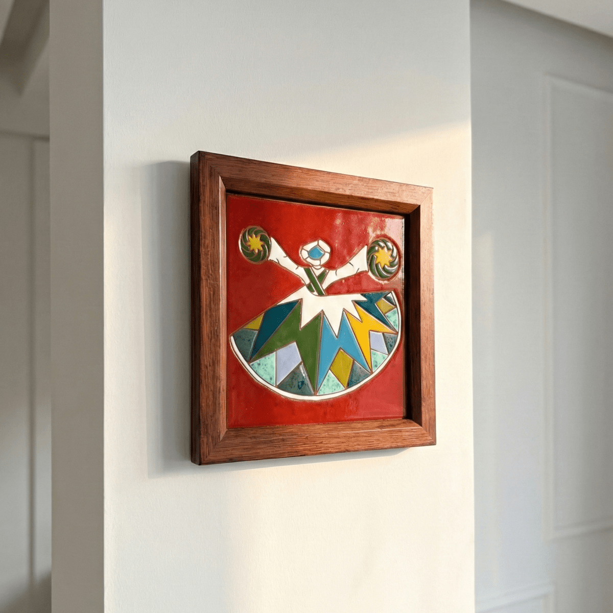 Whirling Spirit – Ceramic Wall Art - Figi Home