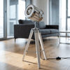 White Studio Spotlight Floor Lamp - Figi Home