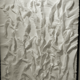 White Textured Wall Art - Figi Home