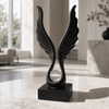 Winged Orb Sculpture - Figi Home