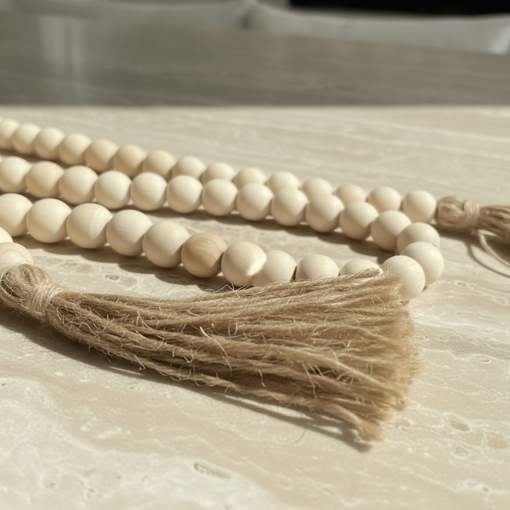 Wooden Bead Garland - Figi Home